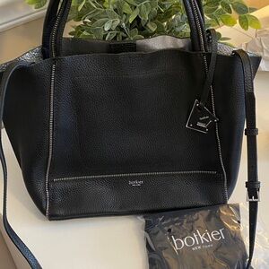 Botkier Black Textured Tote